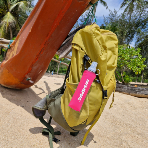 soft flask 250 ml różowy